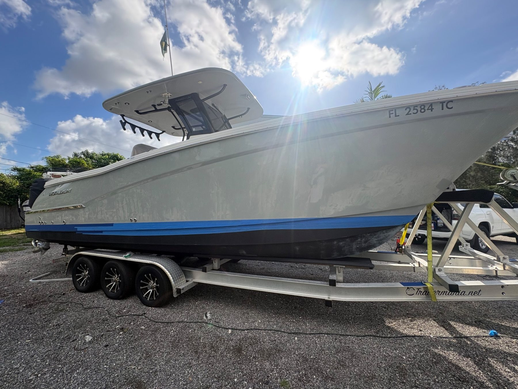 Maritime Wrap Co. boat wrap project