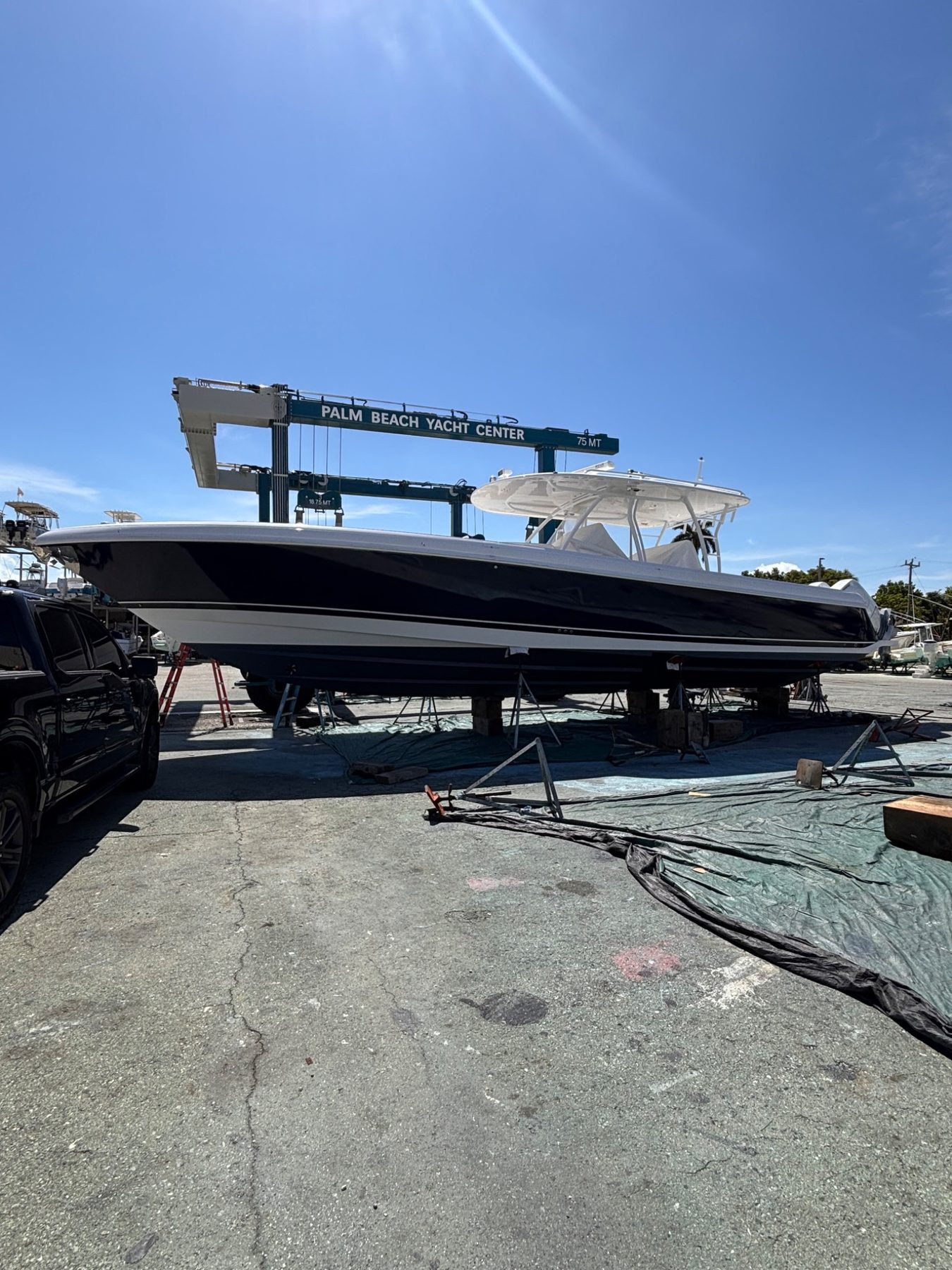 Maritime Wrap Co. boat wrap project